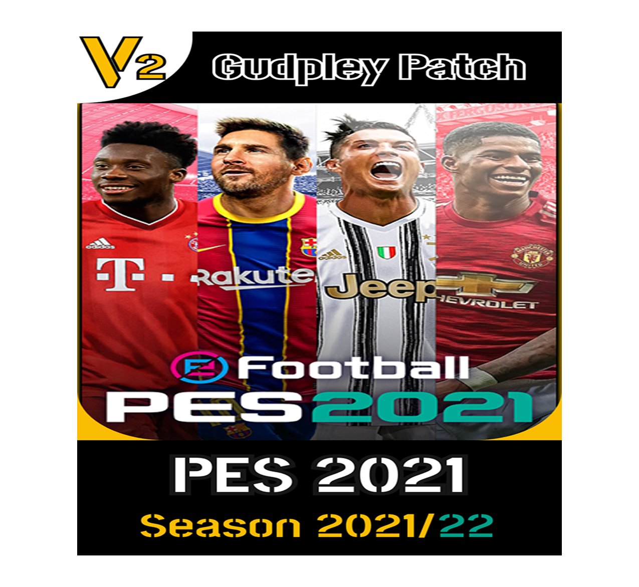 PES 2021 eFootball - Gudpley Patch Season 2020-21 + [Add-On] (PC) product image (1)