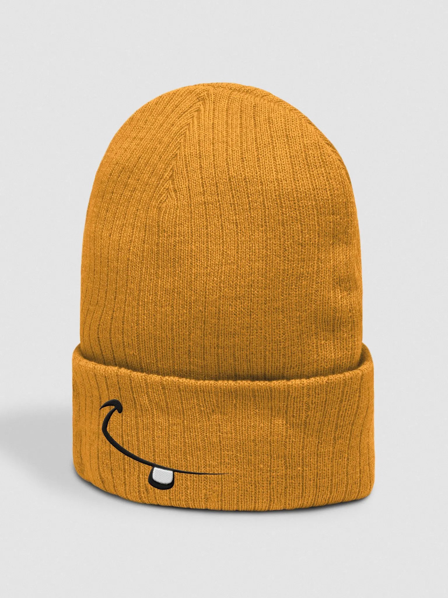 Smile Ribbed Beanie product image (2)