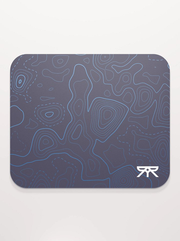 Aerix Topographic Mouse Pad Midnight Blue product image (1)