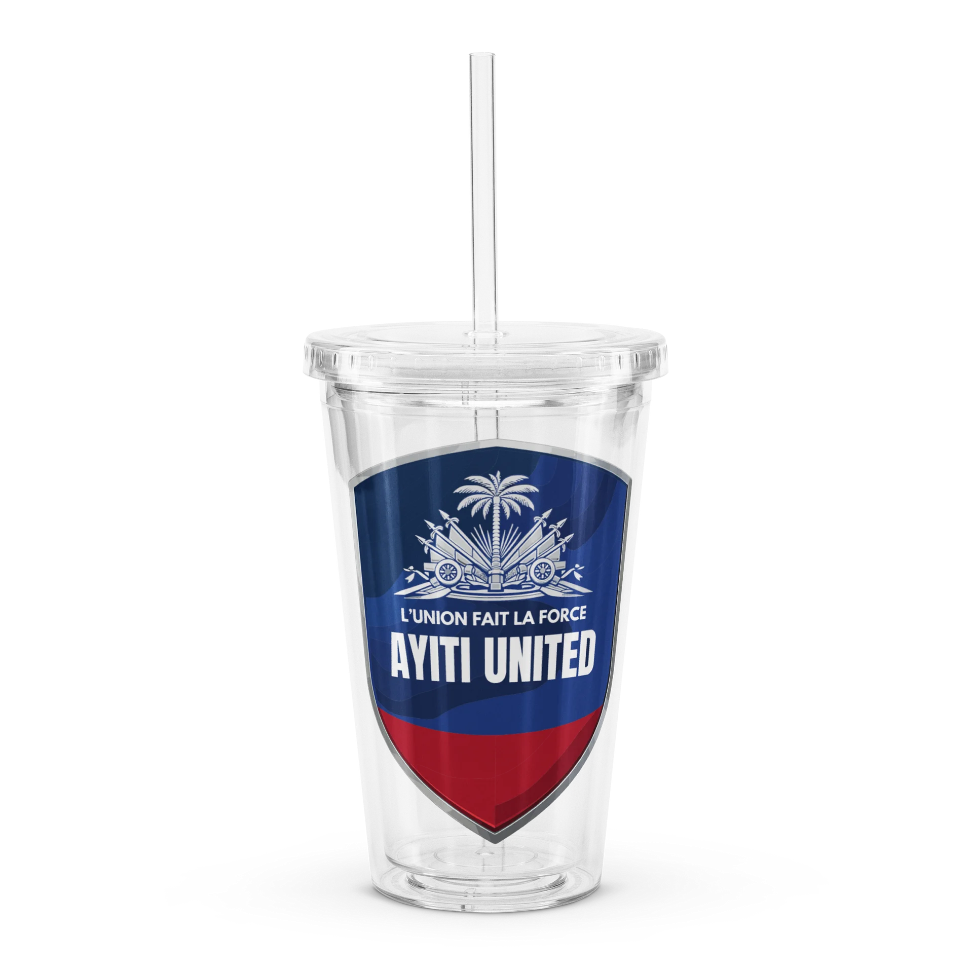 Ayiti Unity Emblem Double Wall Tumbler product image (1)