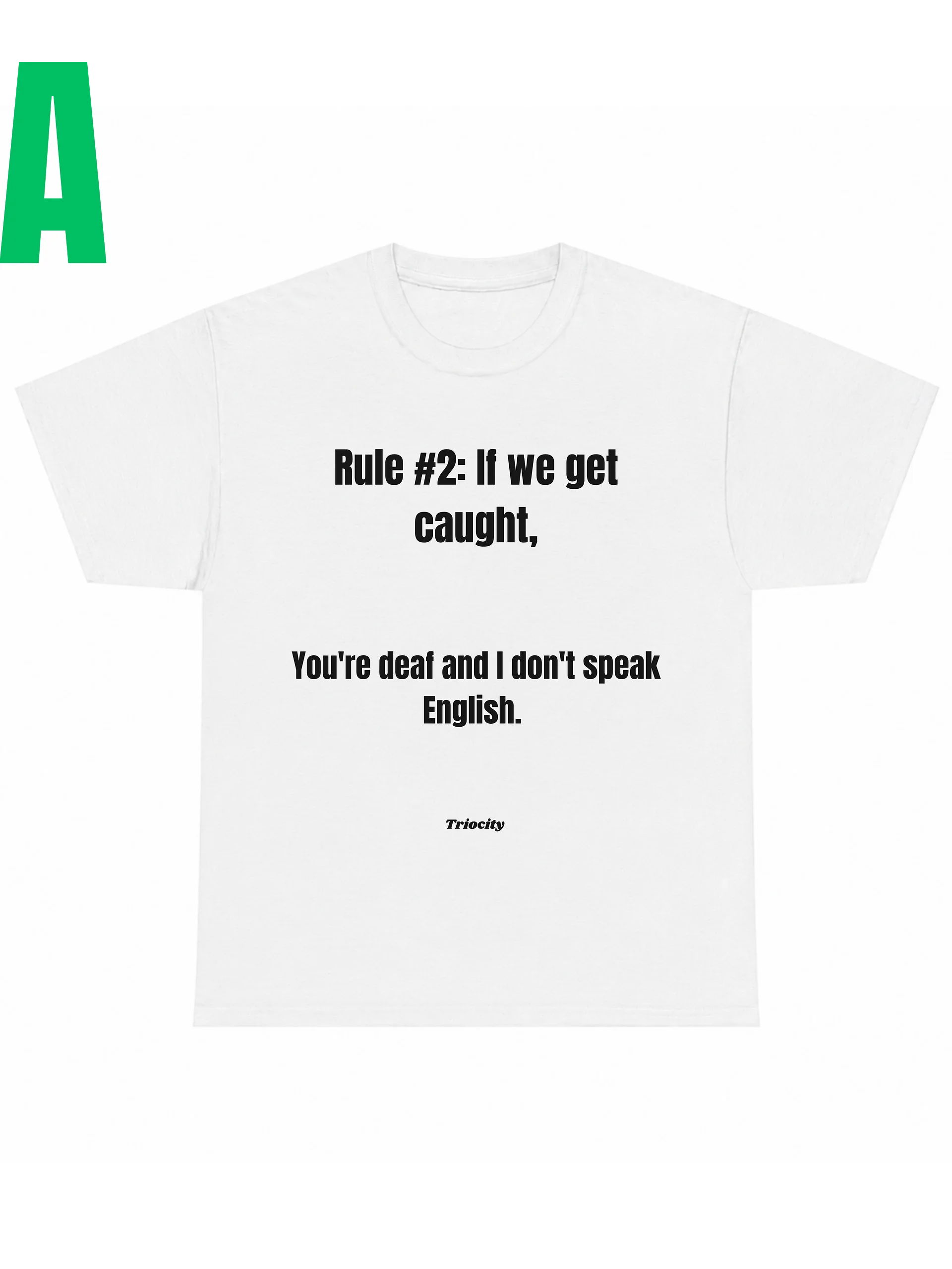 Rule #2: If we get caught... product image (1)