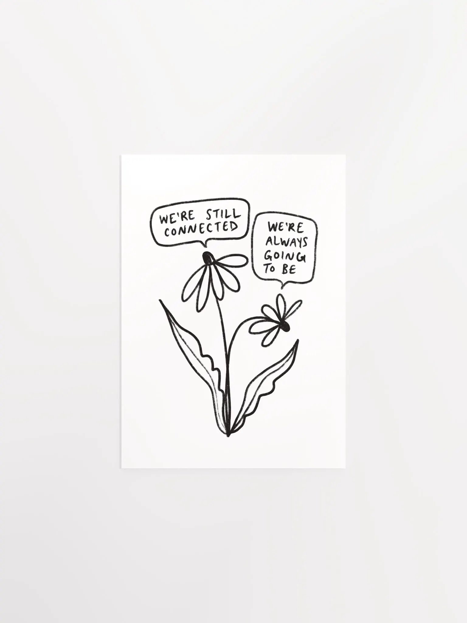 Still Connected Art Print product image (1)