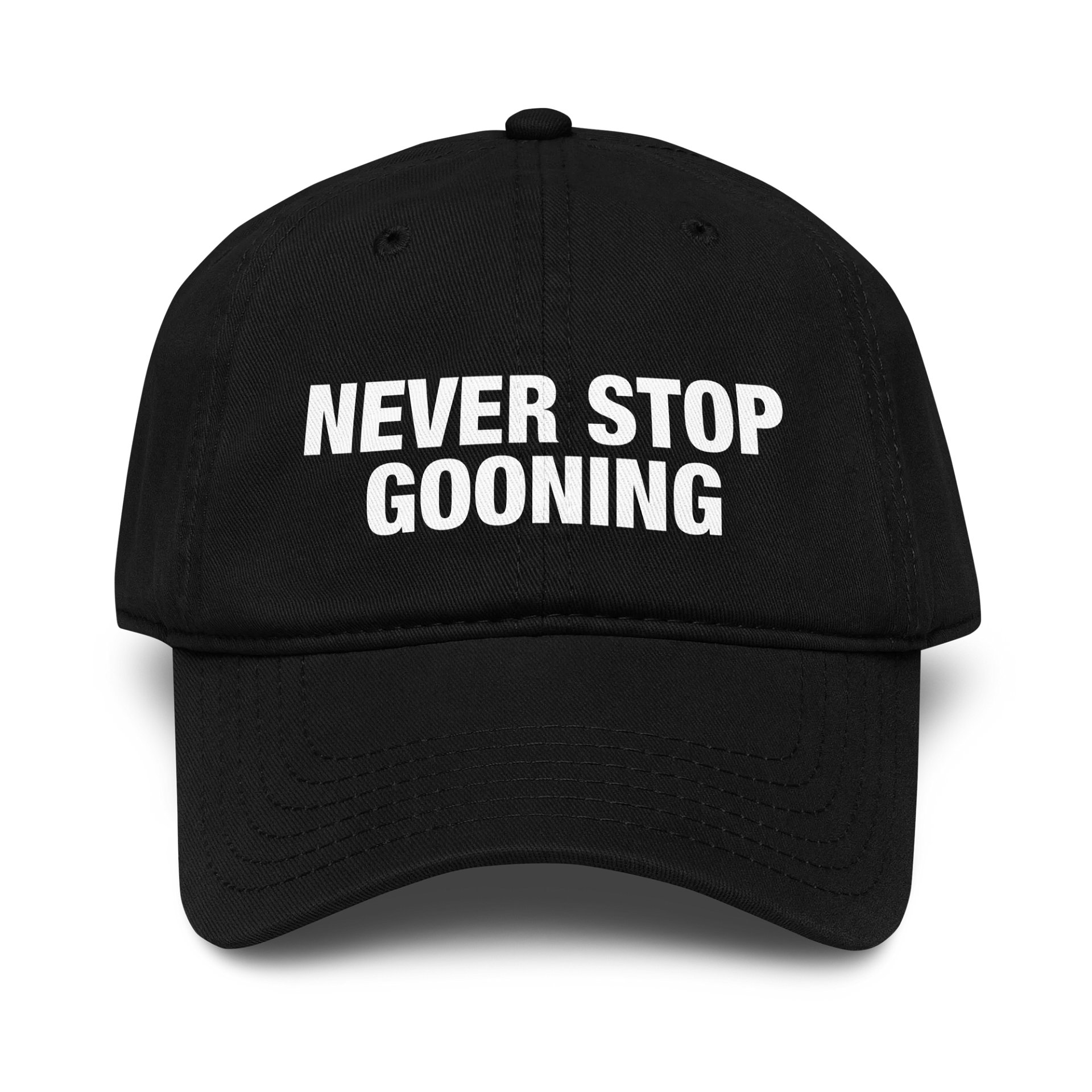 NEVER STOP GOONING - CAP product image (1)