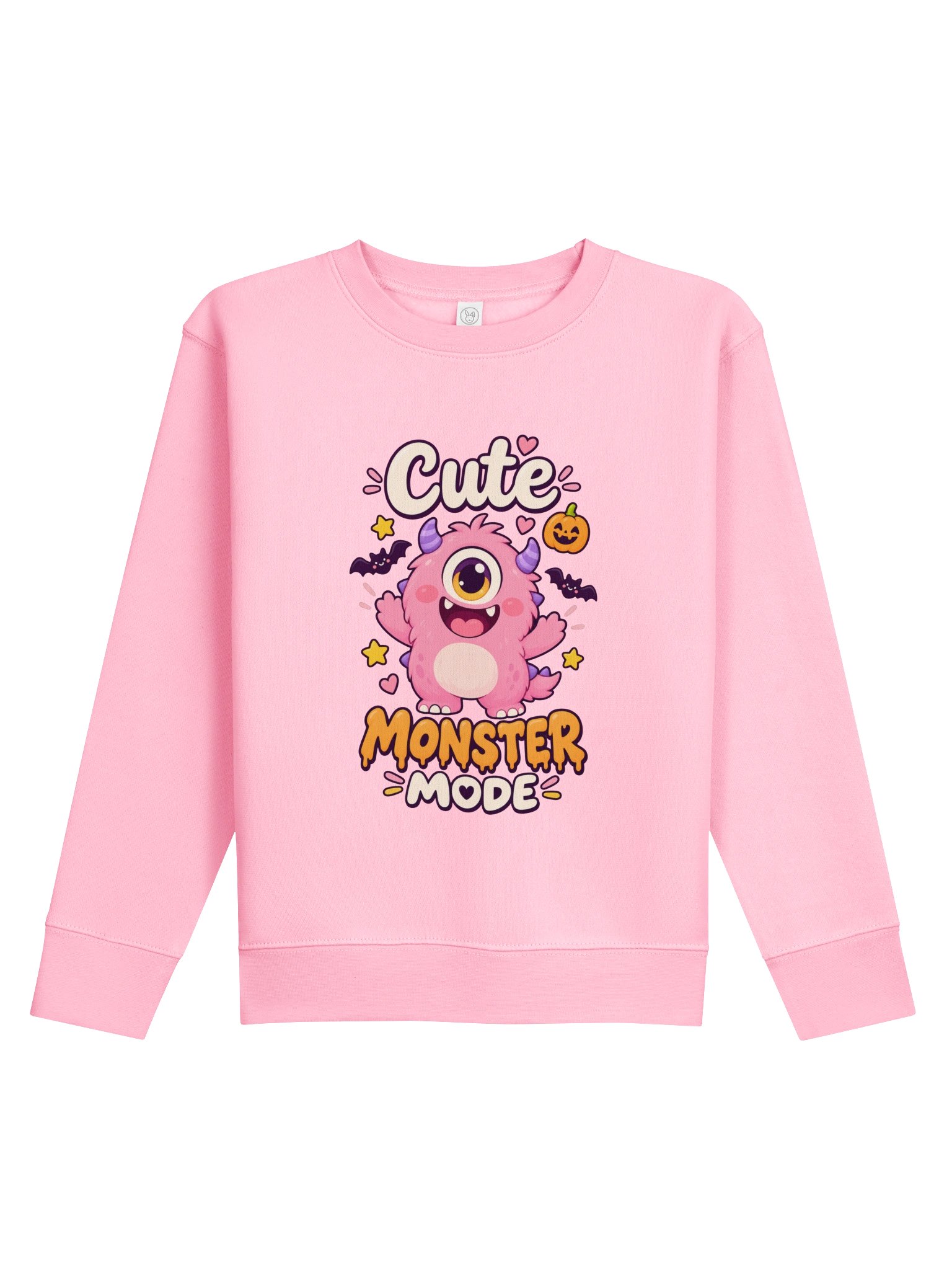 Cute Monster Mode Kids Halloween Sweatshirt product image (3)