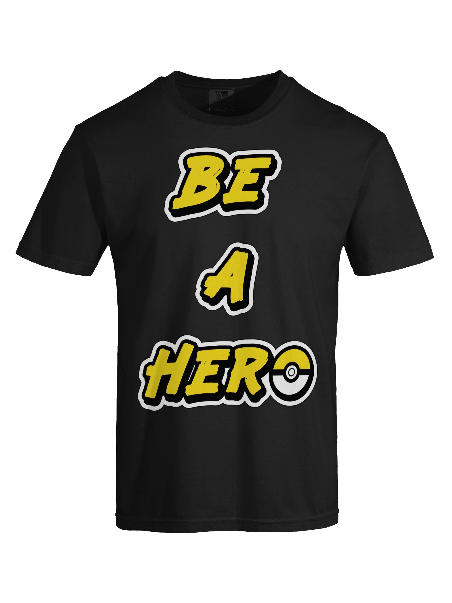 Be A Hero T Shirt (Yellow) product image (9)