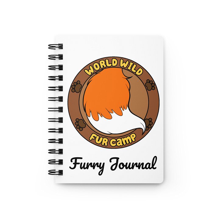 World Wild Fur Camp Spiral Bound Journal product image (1)