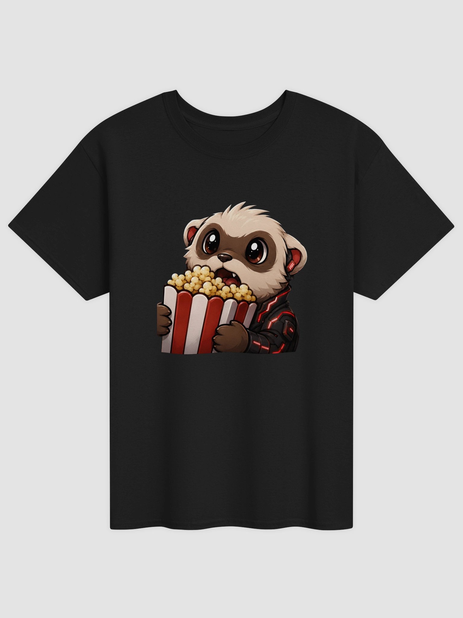 Ferret Popcorn Tee — Movie Night's Cutest Guest product image (9)