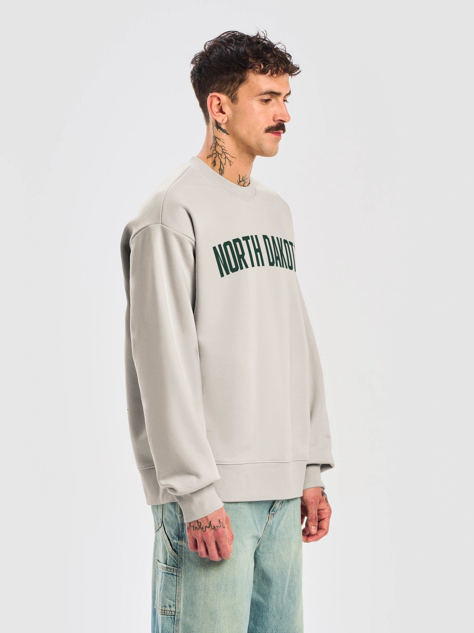 North Dakota Heavy Crewneck product image (6)