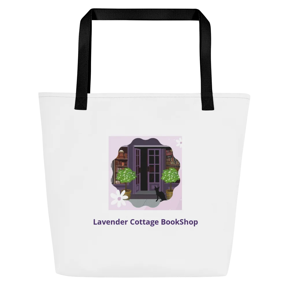 Lavender Cottage BookShop Tote Bag product image (1)