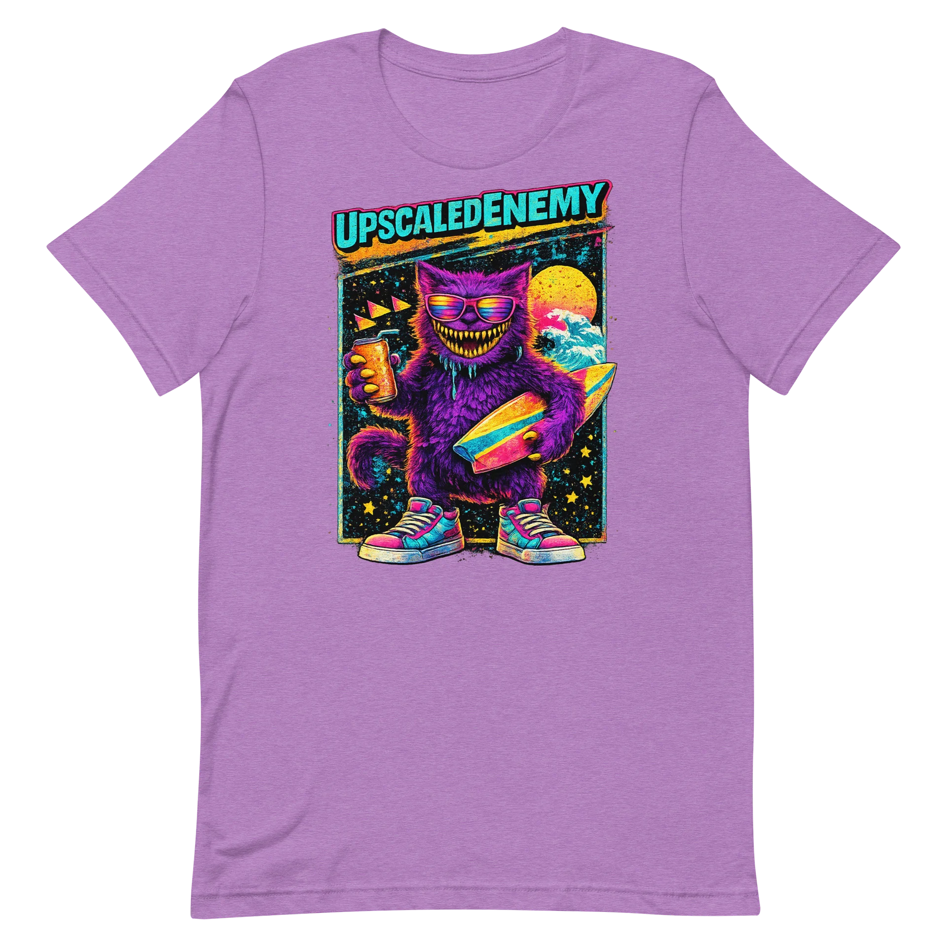 UE-80s Baby! Cheshy Tee_PurpleHTHR product image (2)