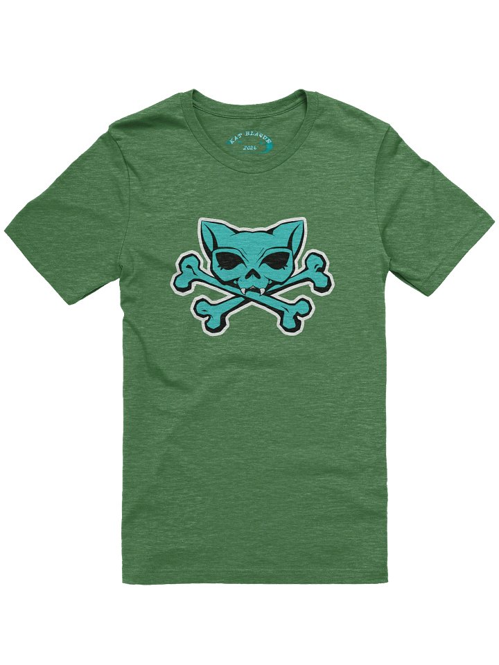 Turqoise Kat Skull Tee product image (1)