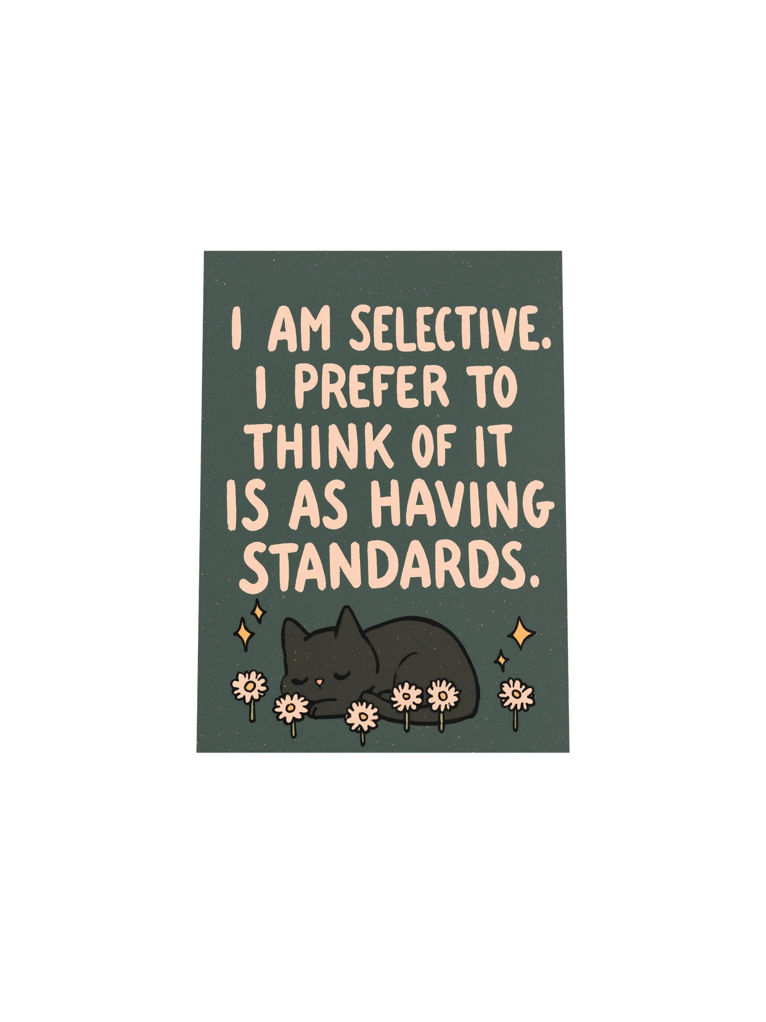 I’m Selective Cat Poster product image (32)