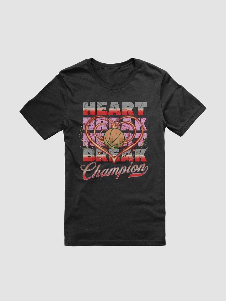 Heartbreak Champion Basketball Heart T-Shirt product image (1)