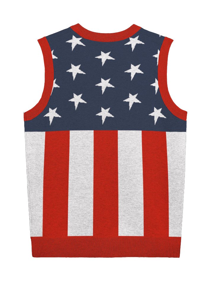Zahan Stars and Stripes Knitted Vest product image (2)