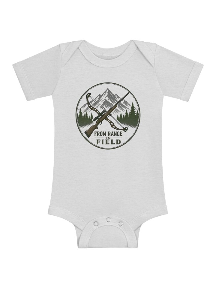 From Range To Field Baby Onesie product image (1)