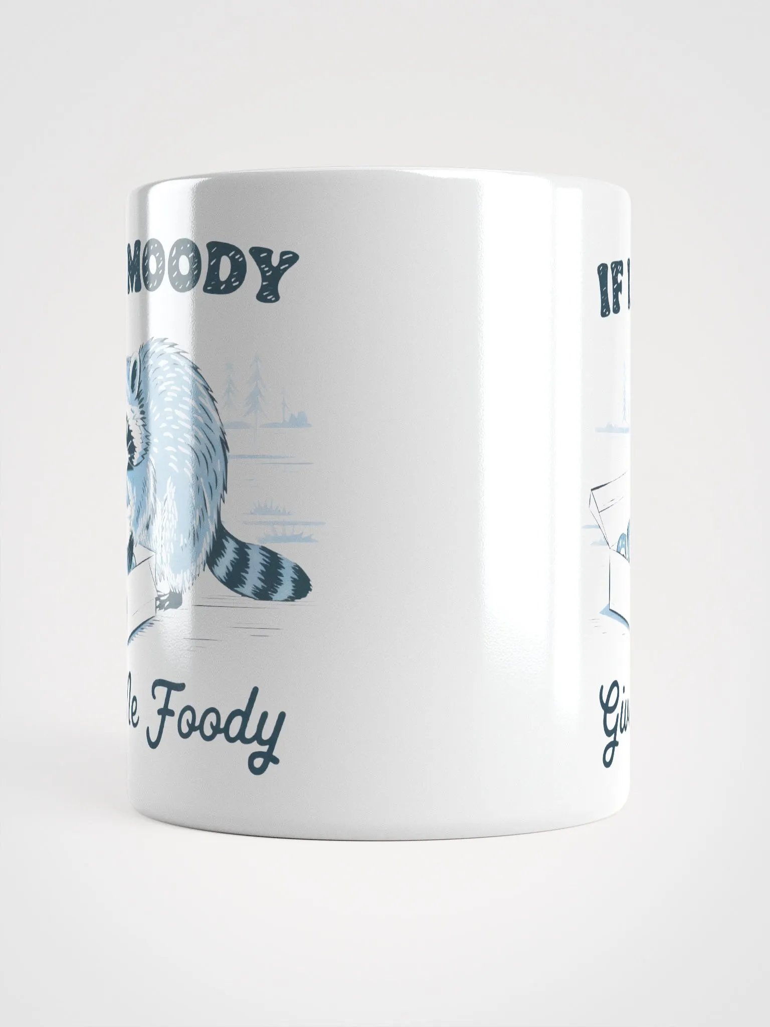 Moody Foody Raccoon Glossy Mug product image (15)