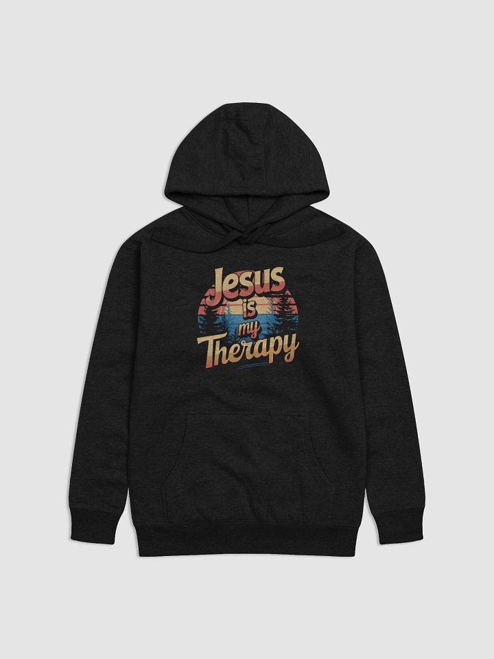 Jesus is my therapy Sunset Hoodie product image (4)