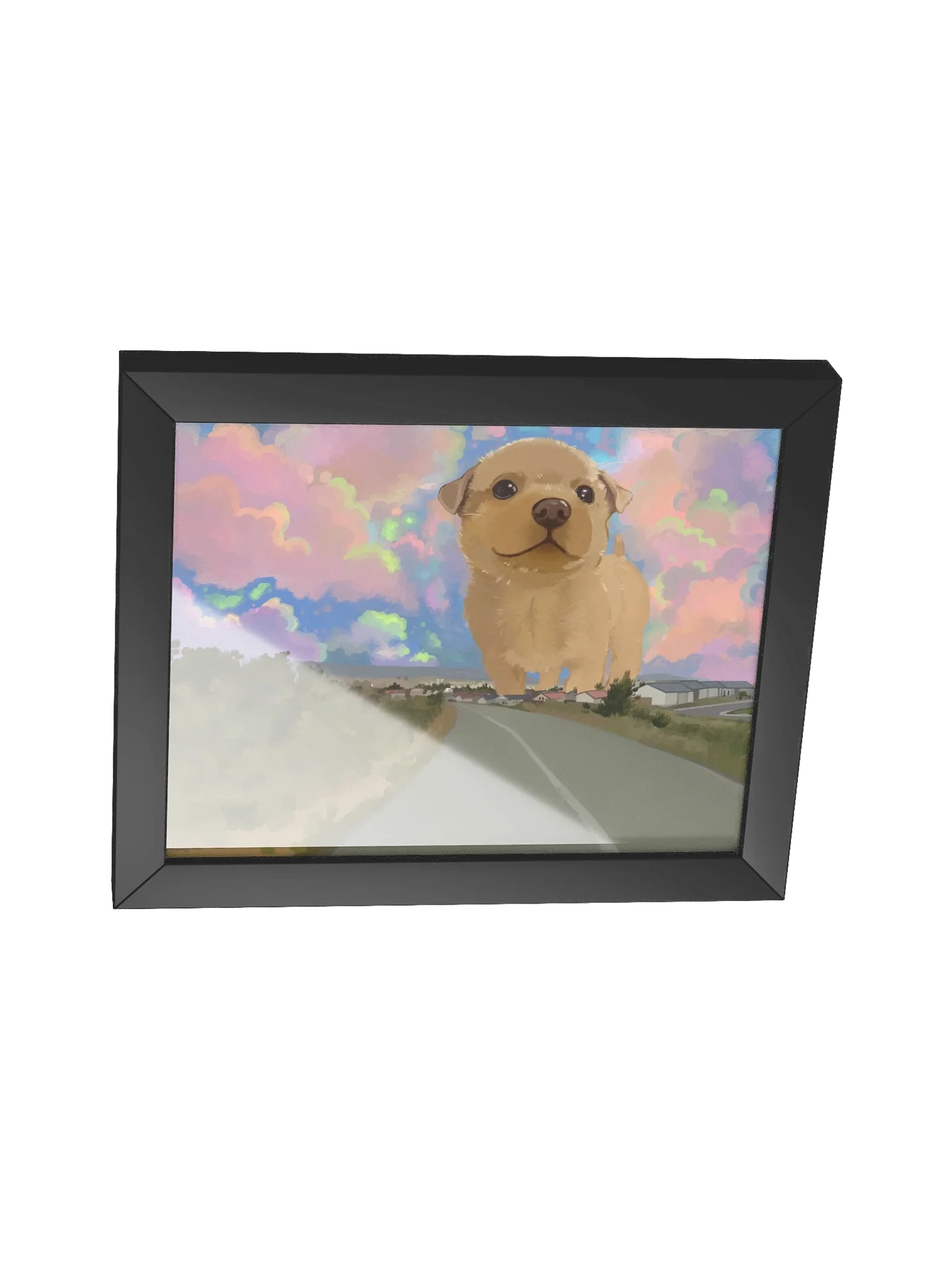 Giant dog framed poster product image (2)