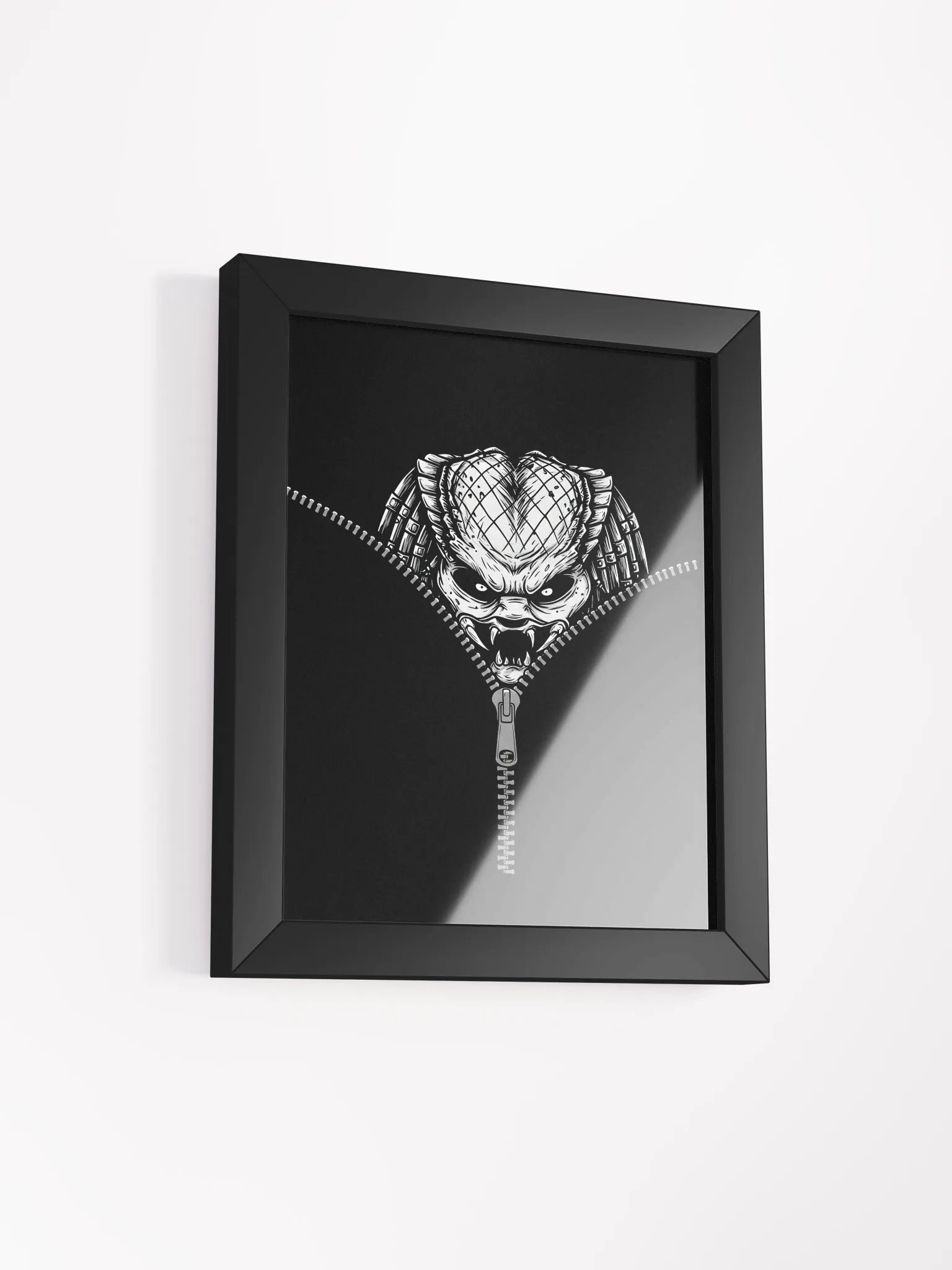 Predator behind a zipper product image (15)