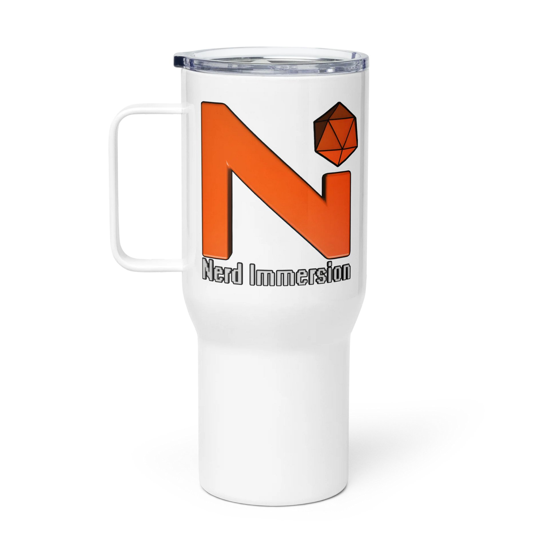 Nerd Immersion Travel Mug with Handle product image (1)