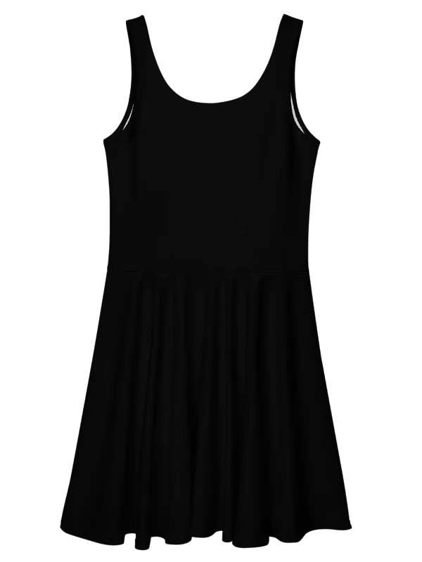 Classic Black Skater Dress product image (2)