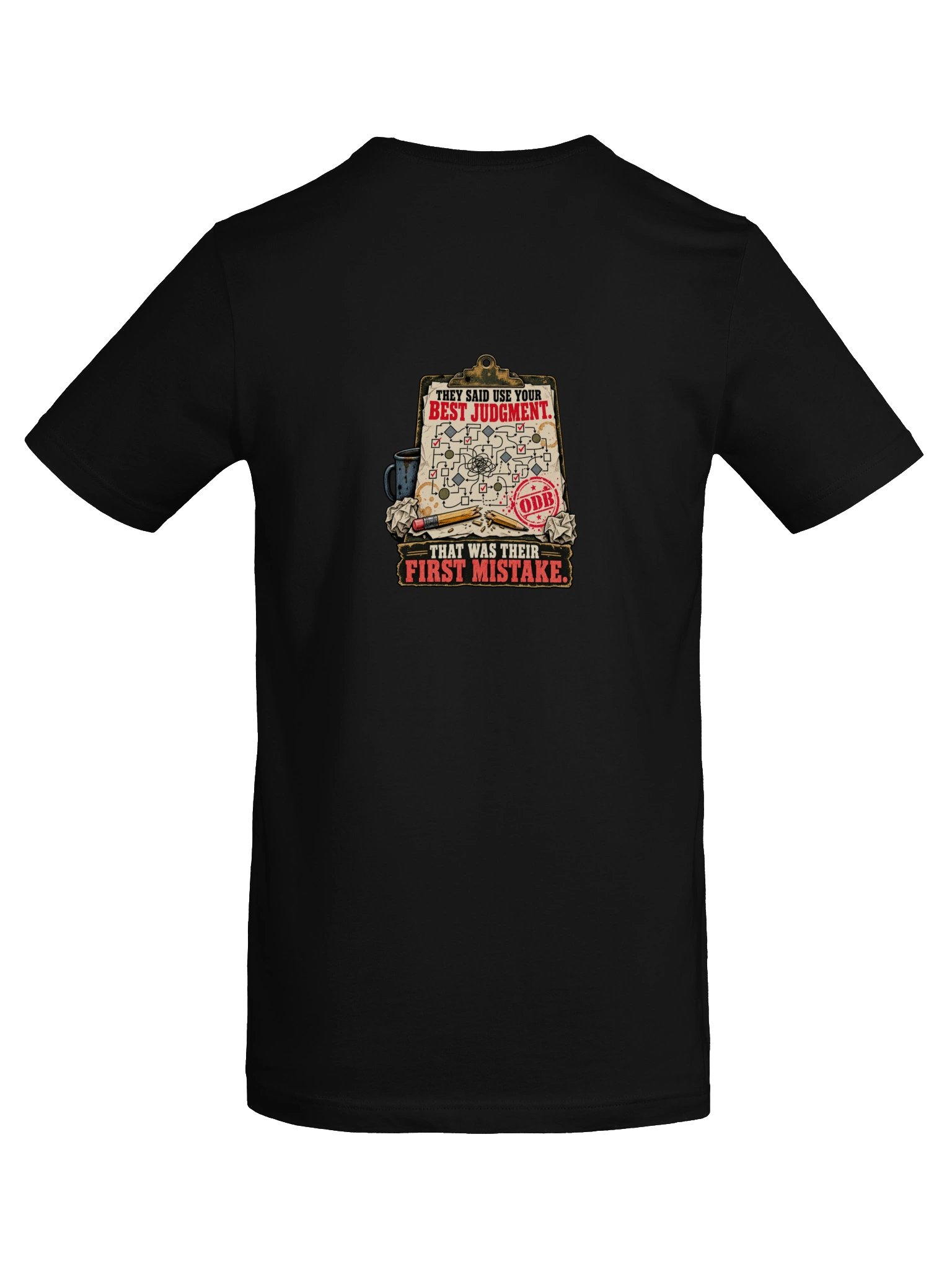 Trust My Judgement Fire Side Tee product image (6)