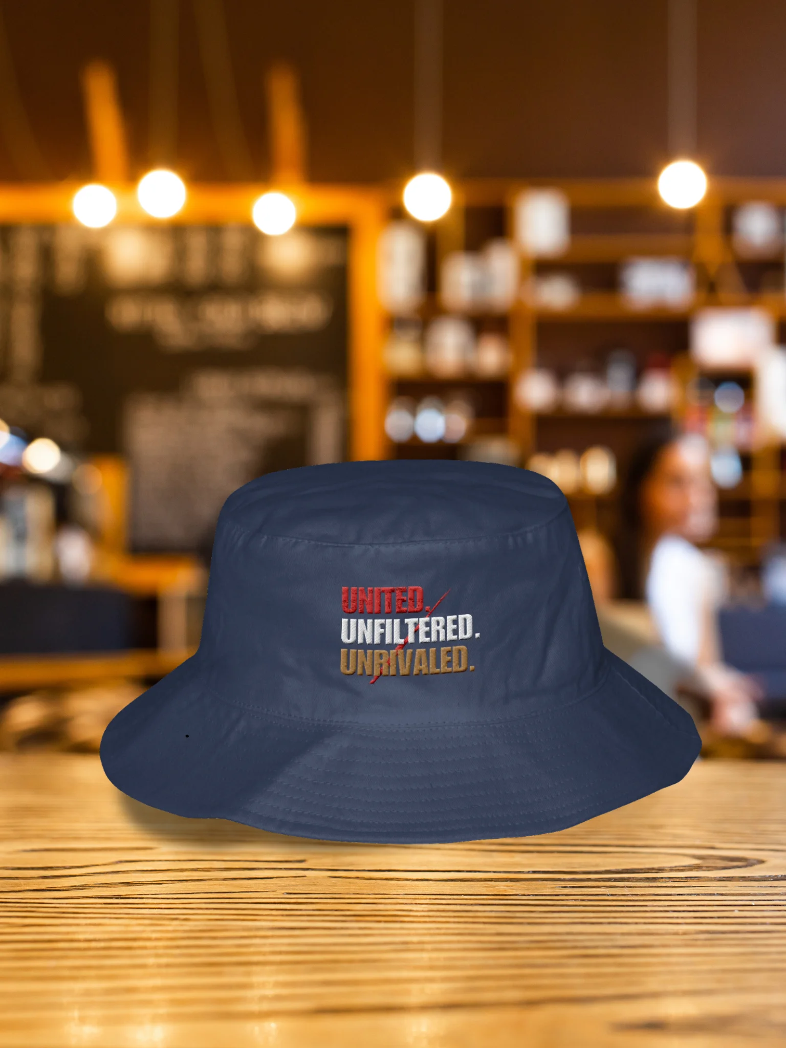 United. Unfiltered. Unrivaled. Flexfit Bucket Hat product image (8)