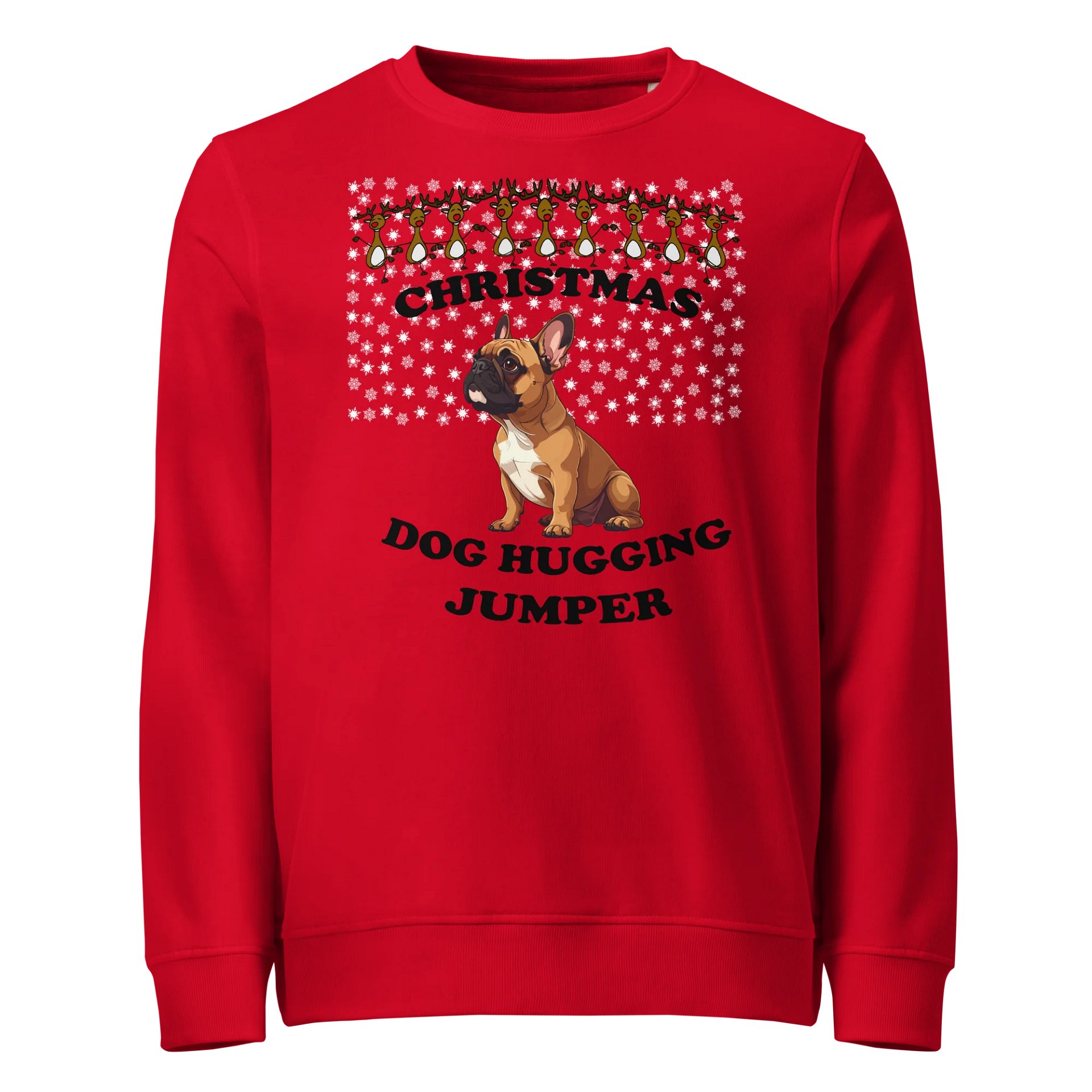Christmas Dog Hugging, Frenchy product image (21)