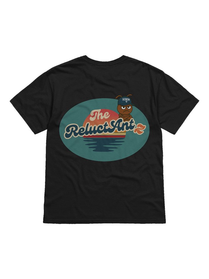 Screw U T-Shirt by The ReluctAntz – Black product image (2)
