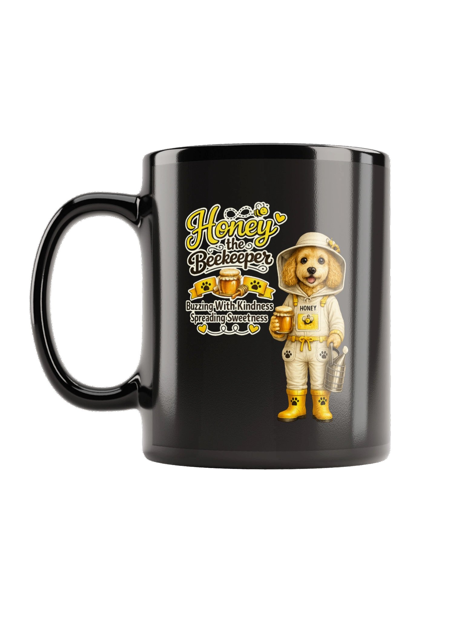 Bee Kind & Spread Sweetness Black Mug product image (1)