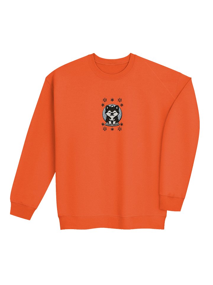 Dreamy Husky Crewneck Sweatshirt - Embroidered product image (2)