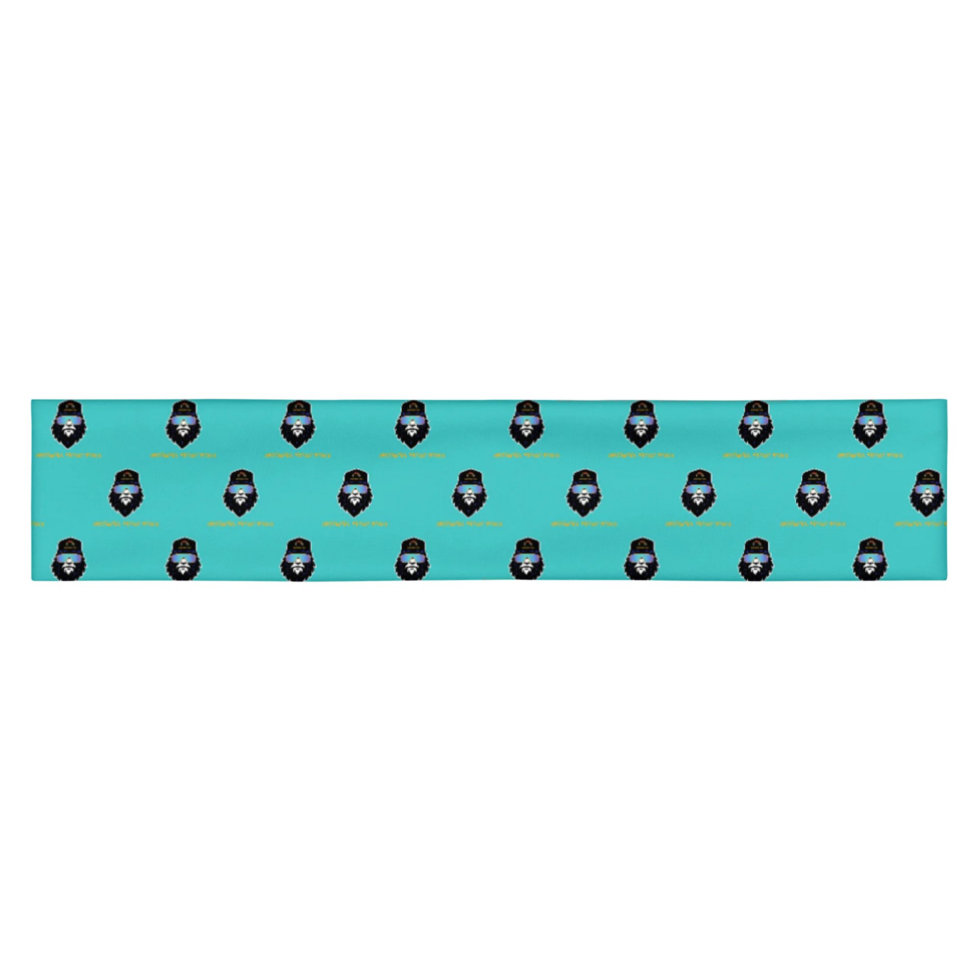 Destination Bigfoot Bronco Monogram Bigfoot Logo Headband (Dark Turquoise) product image (1)