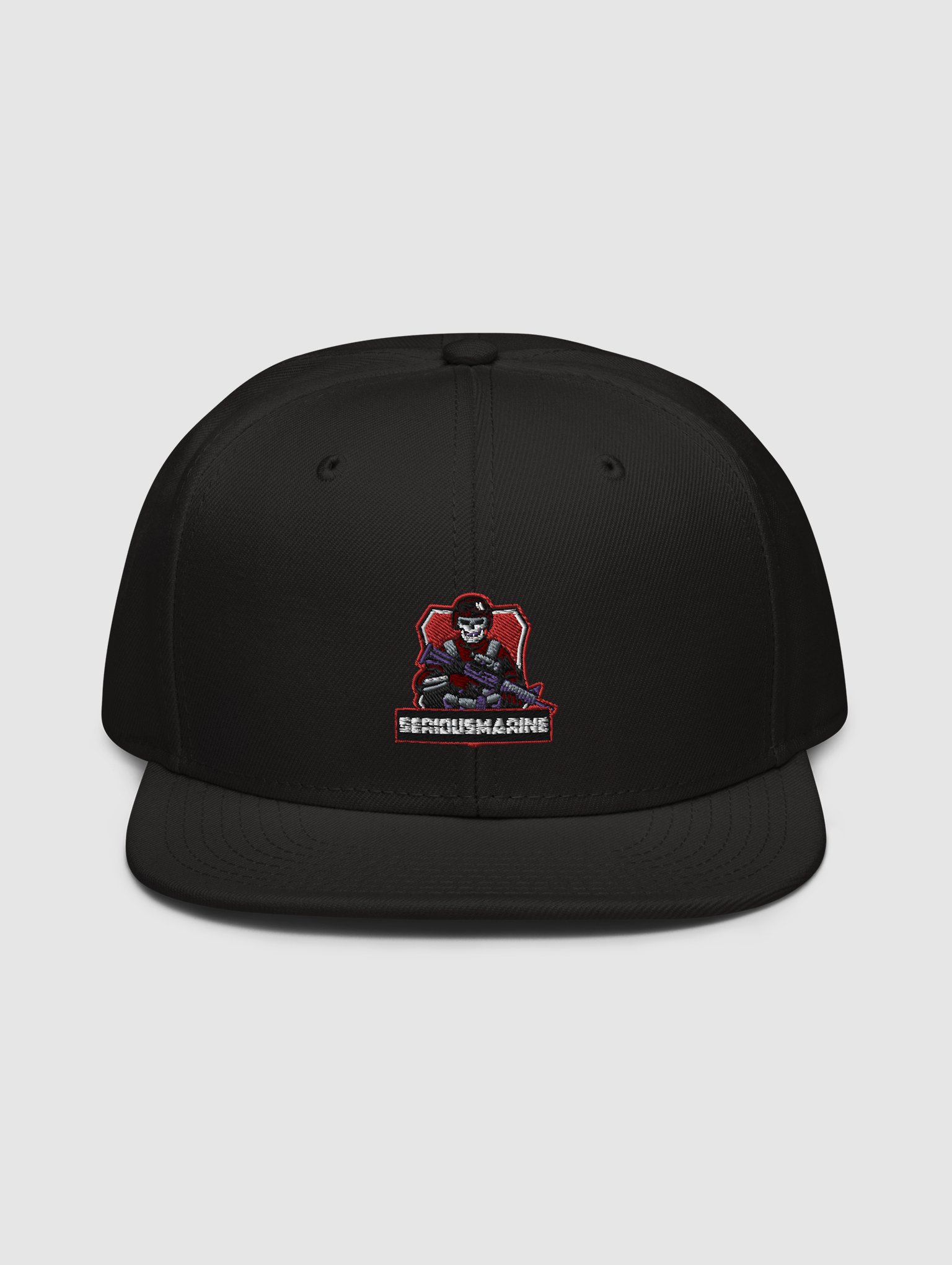 [SeriousMarine] Snapback Black product image (1)