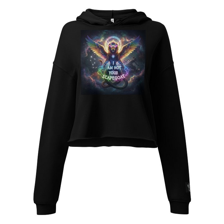 Not Your Scapegoat-Crop Hoodie product image (1)