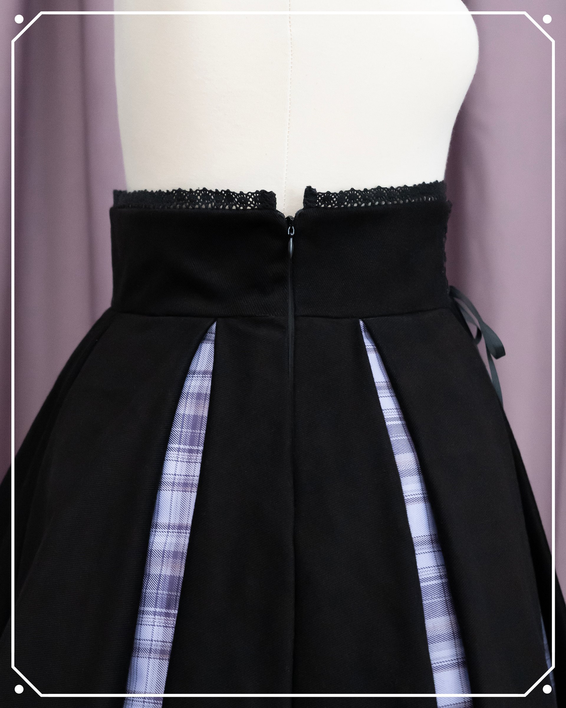 Magical Girls Academy High Waist Pleated Skirt product image (6)