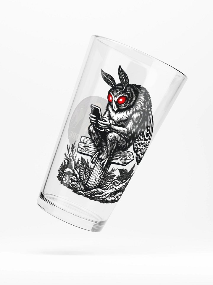 MOBILE MOTHMAN SHAKER PINT GLASS 16oz product image (1)
