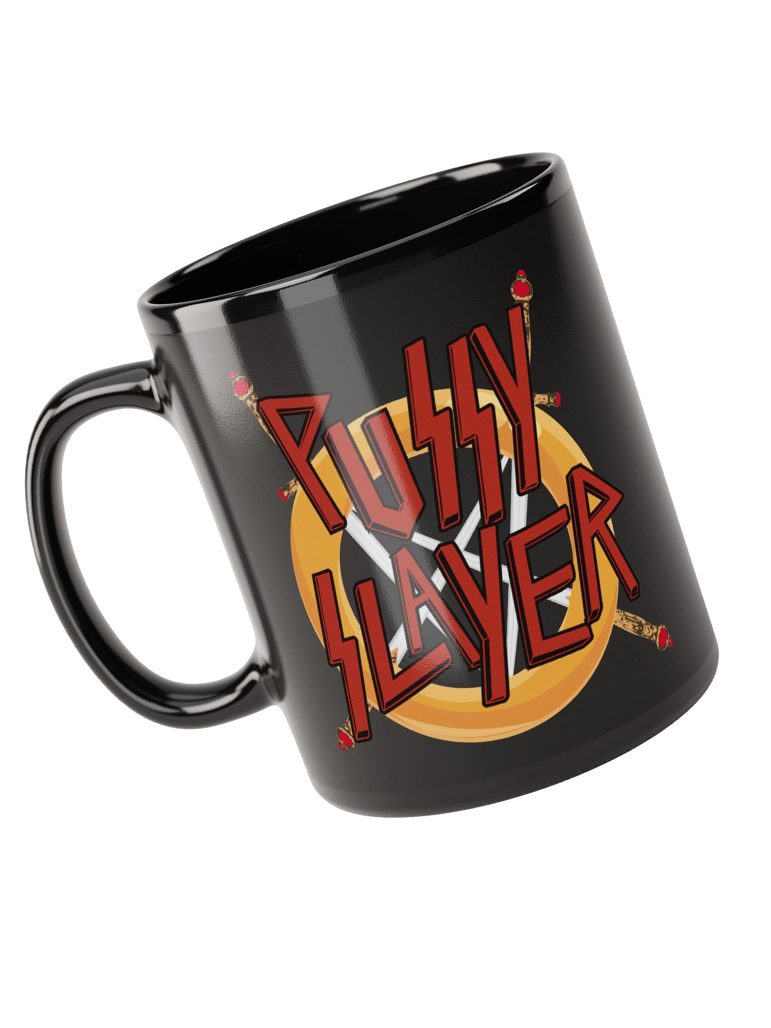 PUSSY SLAYER BLACK MUG product image (3)