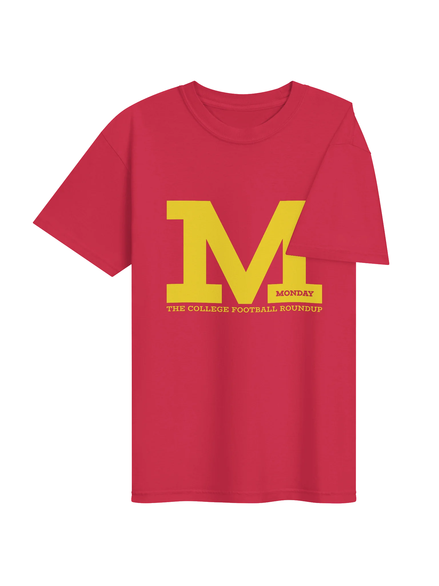 College Football Roundup Tee Shirt (Yellow) product image (4)