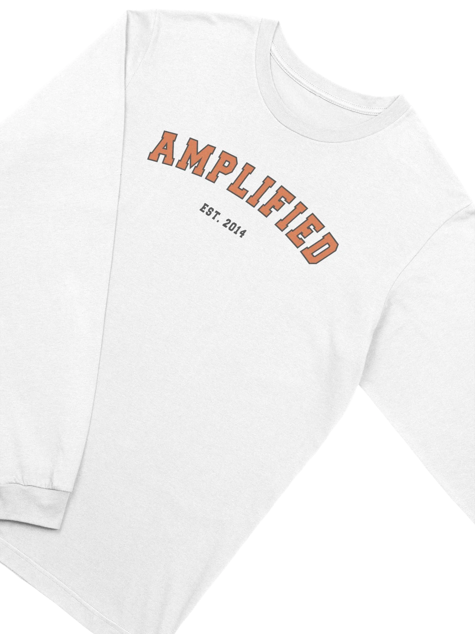 Amp Varsity long-Sleeved Tshirt (White) product image (3)