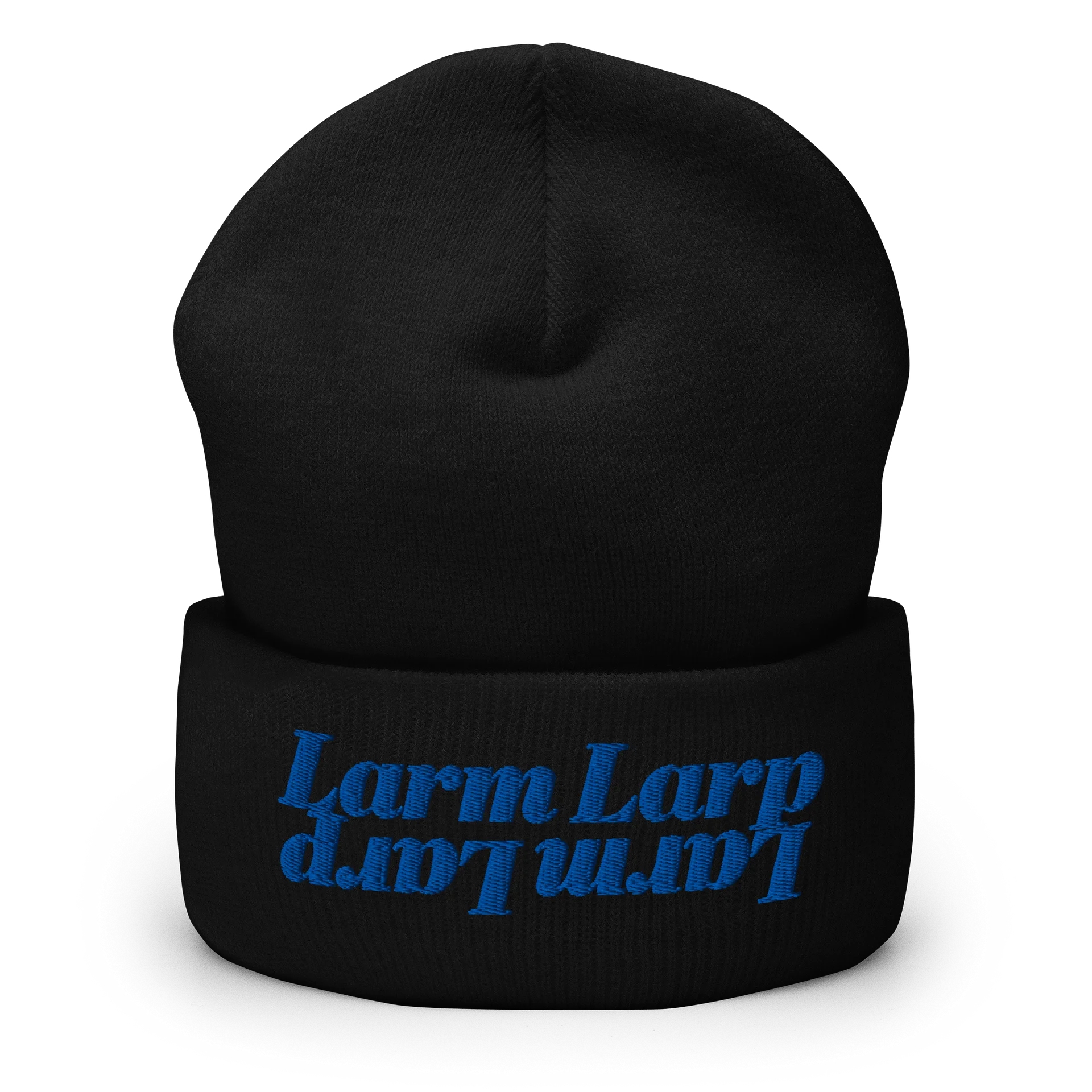 Larm Larp Cuffed Beanie (Blue) product image (1)