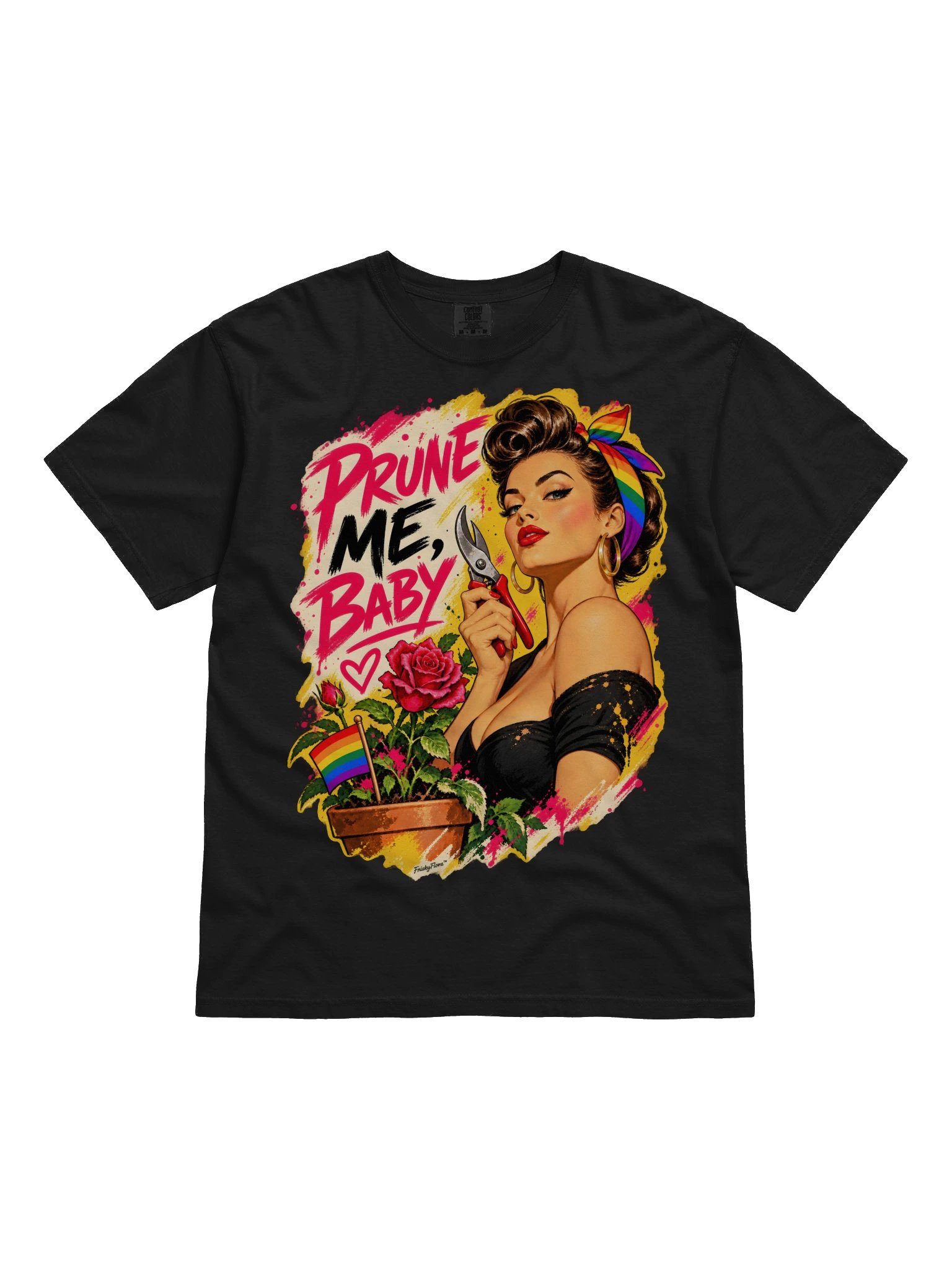 Prune Me, Baby Pin-Up Pride Tee product image (8)