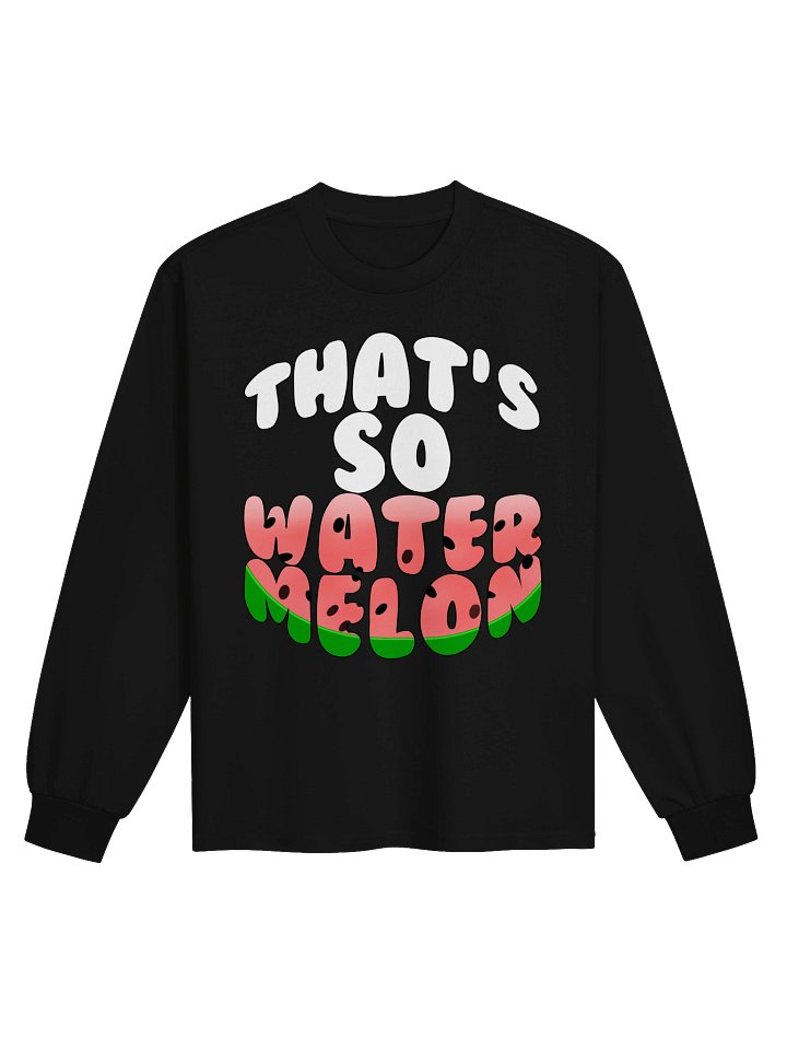 Bubble That's So Watermelon Long Sleeve Tee product image (2)