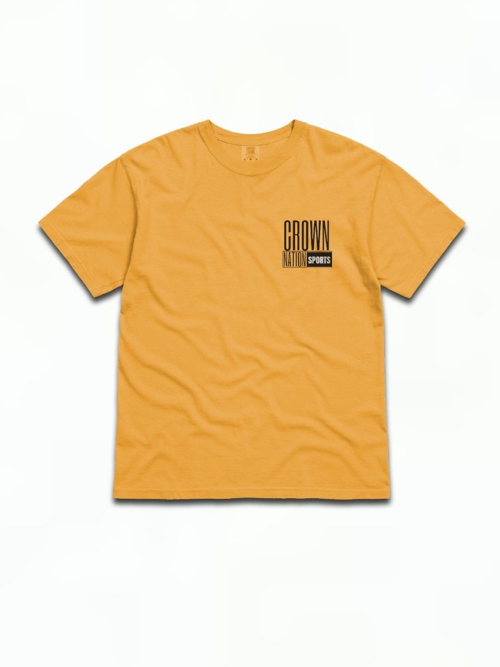 Crown Nation Sports Tee // Gold product image (1)