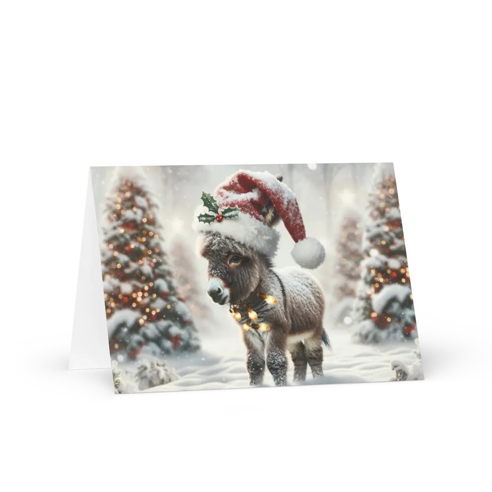 Festive Donkey Christmas Greetings product image (1)
