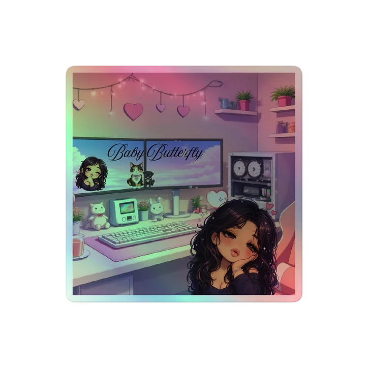 BabyButterfly Holographic Stickers product image (2)