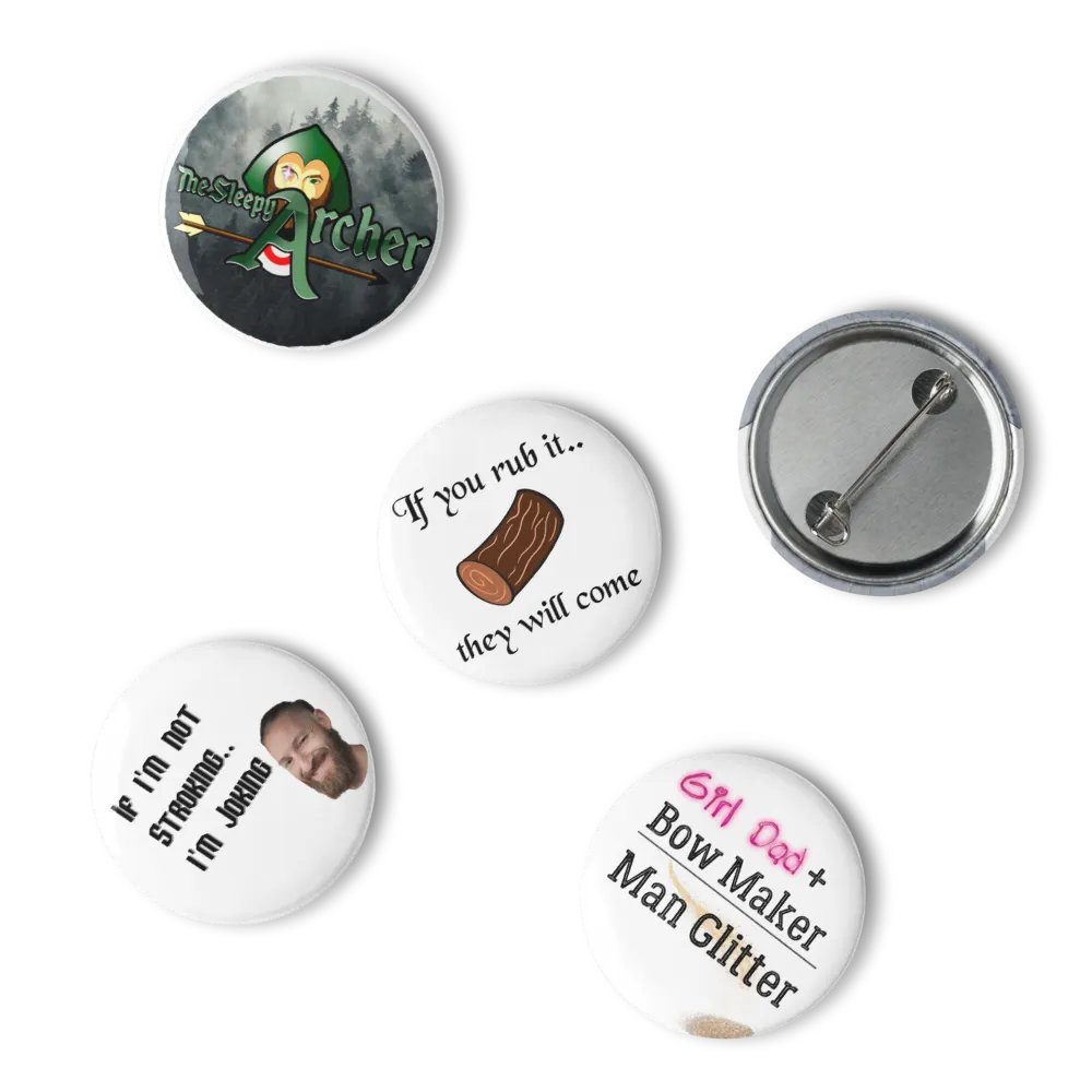 Sleepy Archer Pins product image (4)
