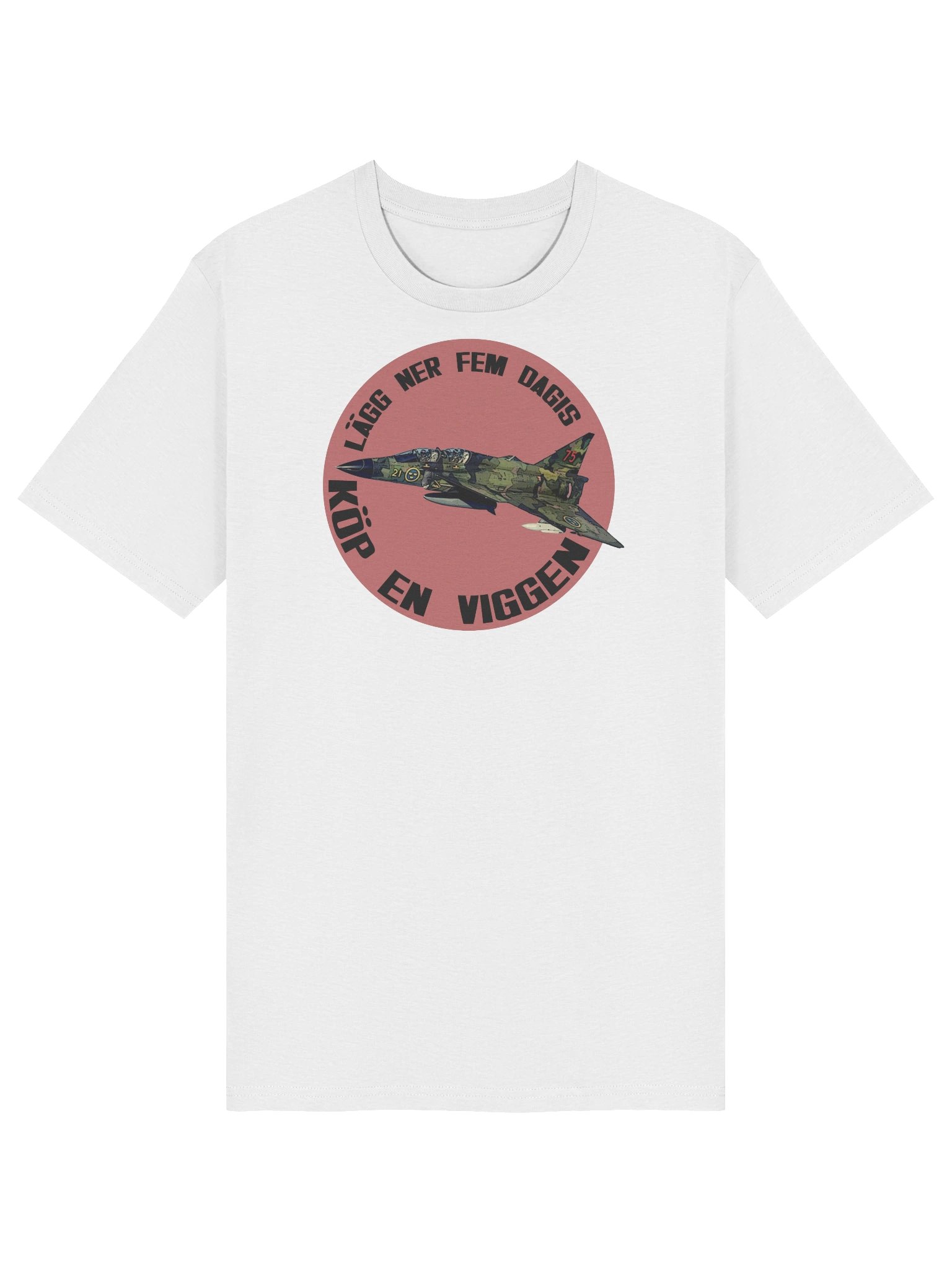 Lägg ner fem dagis - köp en Viggen (Organic unisex T-shirt) product image (115)