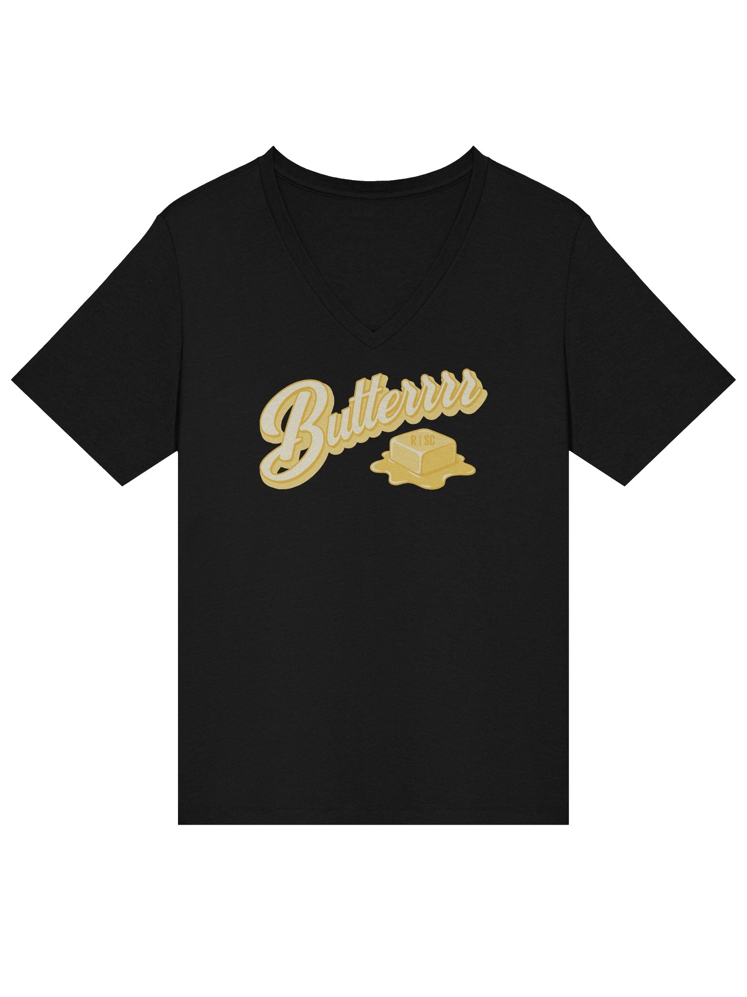 Butterrrr V-Neck T-Shirt product image (12)