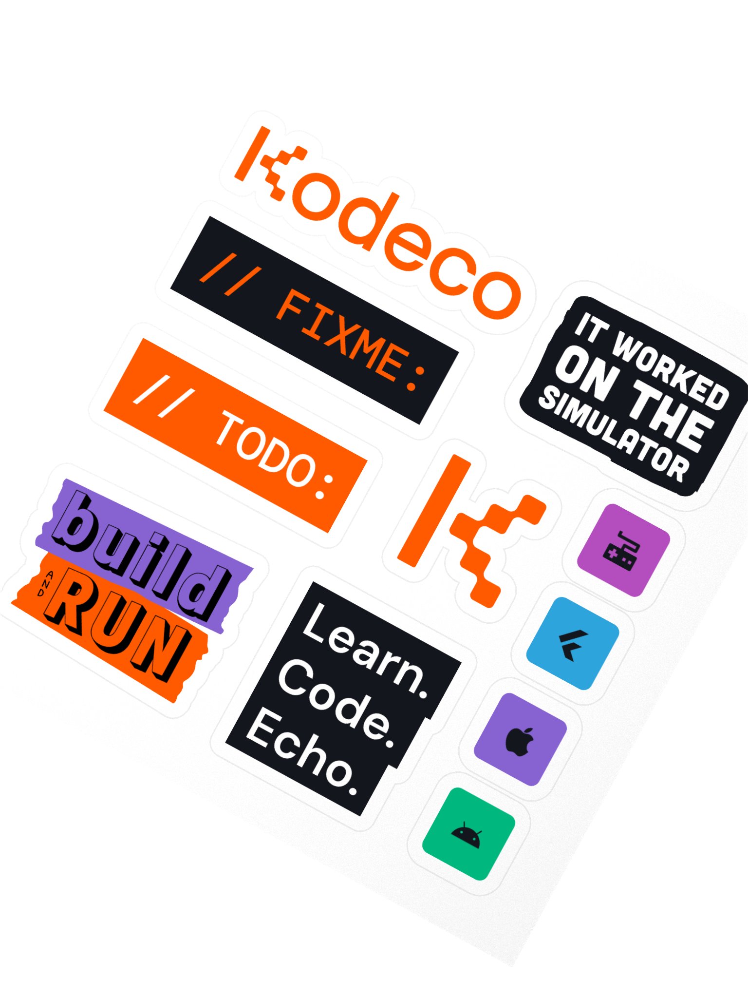 Colorful Code Cuties Sticker Pack product image (2)