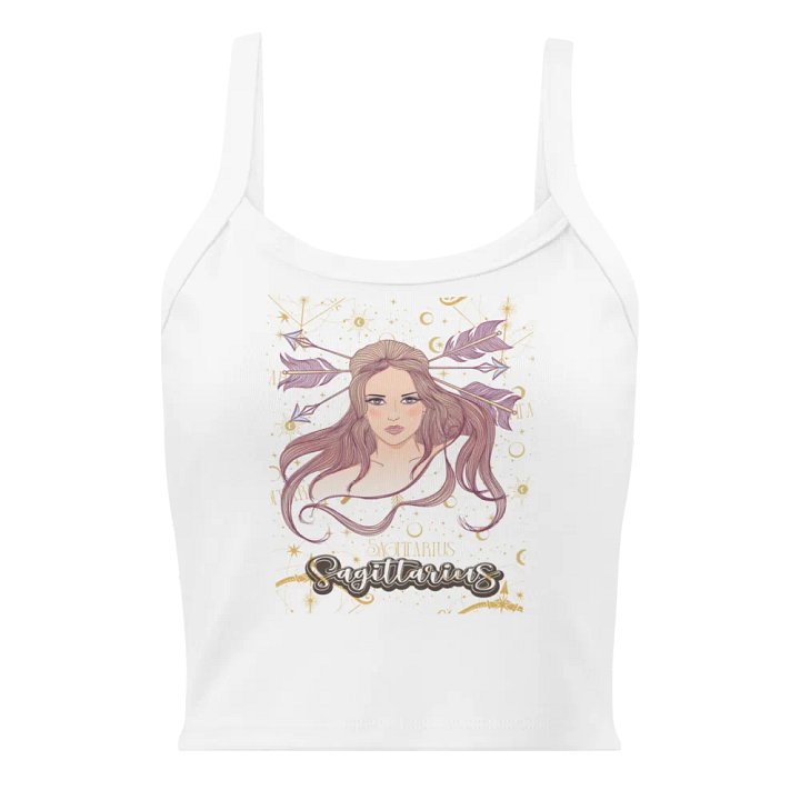 Arrow Adorned Sagittarius Tank product image (9)